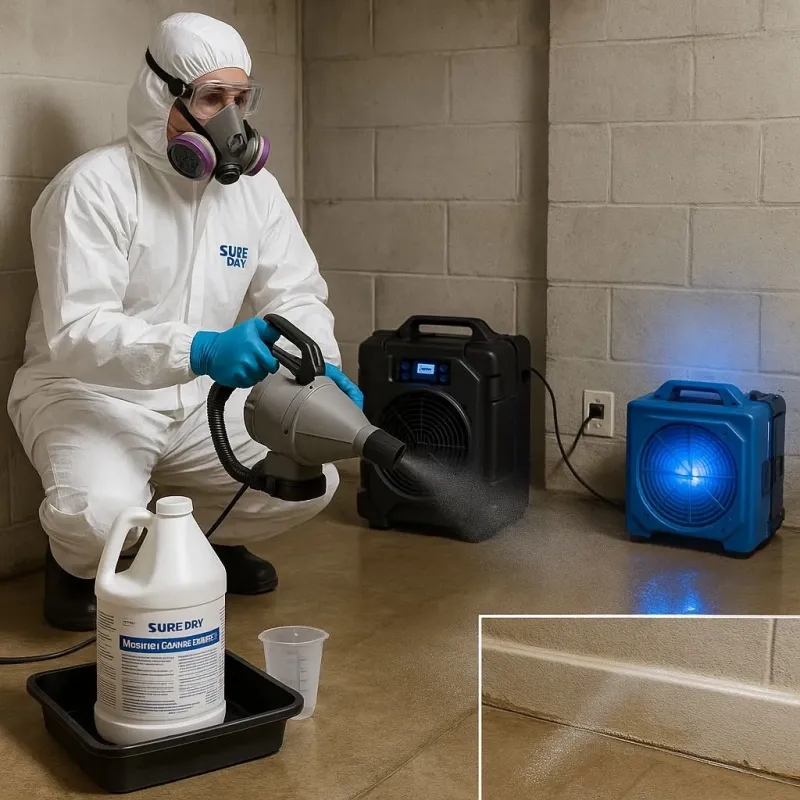 Sanitization and Odor Removal process in Rosemead, CA