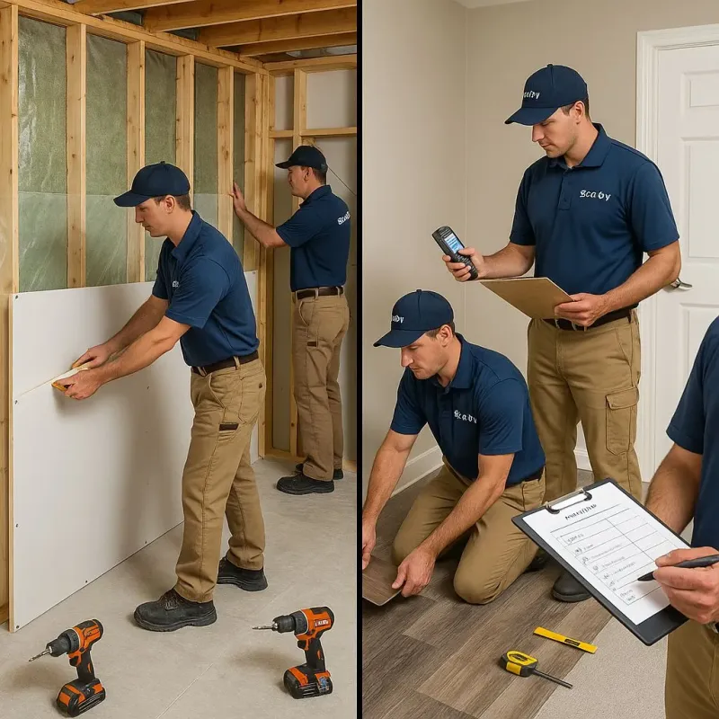 Repairs and Reconstruction process in Rosemead, CA