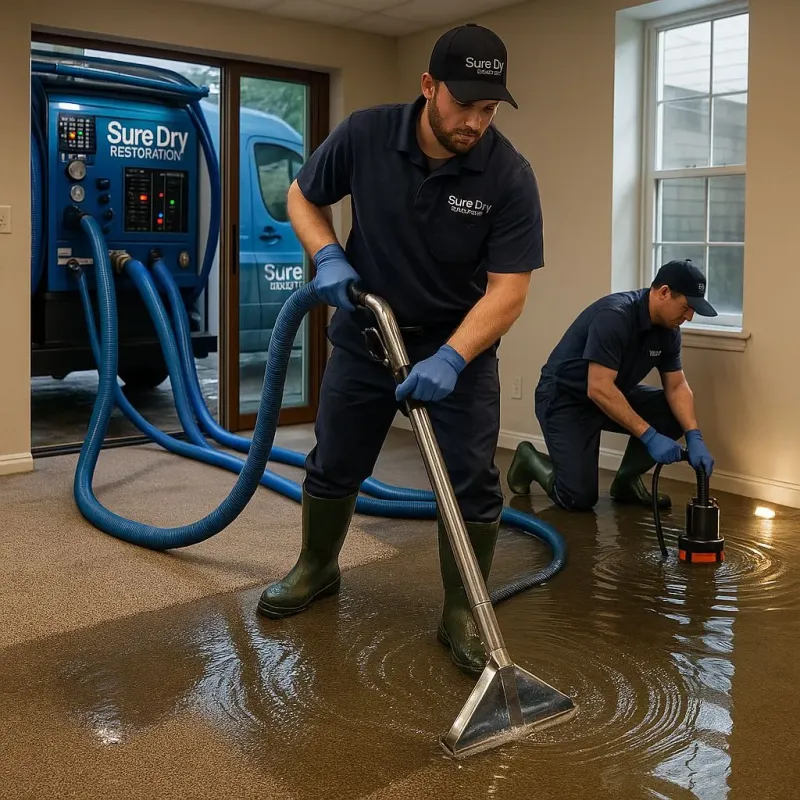 Water Extraction and Removal process in Rosemead, CA
